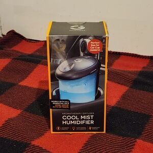 Aromatherapy Diffuser Cool Mist Humidifier - Black and Blue